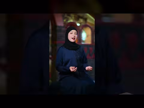 ماريا قحطان في أغنية 'الا يا مرحبا بش وبأهلش'
