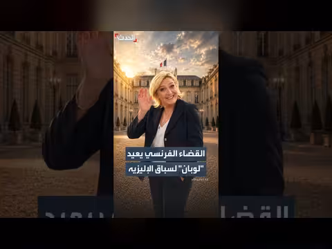 القضاء الفرنسي يفتح الطريق أمام لوبان