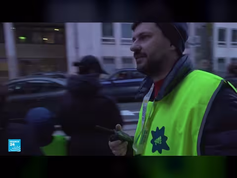 أوكرانيون يحتشدون في بلجيكا في ذكرى الحرب ويطالبون بالسلام