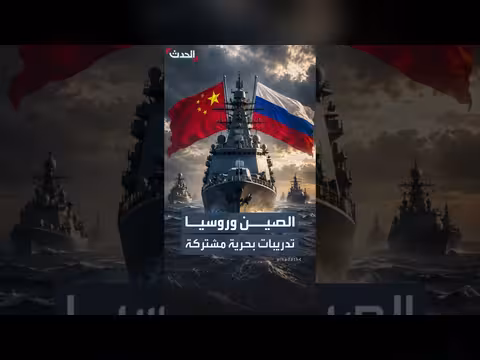 الصين وروسيا تنفذان تدريبات بحرية مشتركة