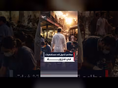 مطاعم ومحطات حافلات تتحول إلى مستشفيات ميدانية في فنزويلا