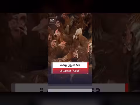 غرامة 3.3 مليون دولار وتبرع ب53 مليون بيضة