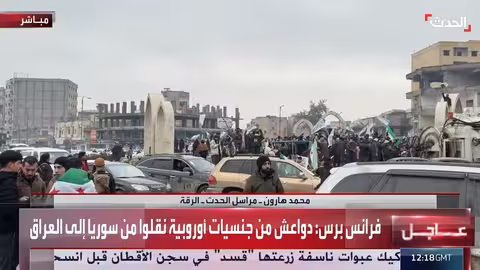 احتفالات سوريين بخروج عناصر قسد من الرقة