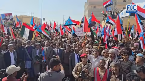 شبوة: مظاهرة حاشدة لدعم القوات الجنوبية وإعلان دولة الجنوب العربي