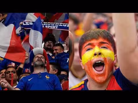 جماهير فرنسا وإسبانيا تغزو شوارع تكساس قبل نصف نهائي كأس العالم