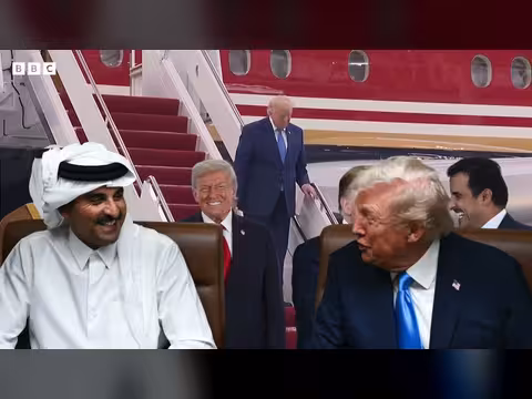 ترامب يكشف عن طائرة قطرية فاخرة لأسطول الرئاسة الأمريكية