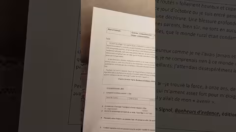 3ème année collège évaluation N1 2ème semestre الفرض الأول الدورة التانية