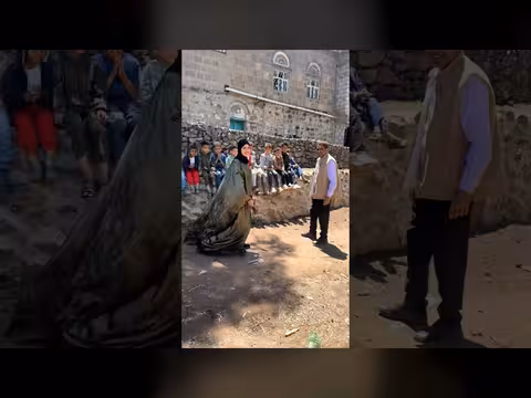 ترحيب أطفال الريف بماريا قحطان