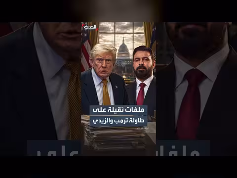 الزيدي وترمب في أول زيارة خارجية