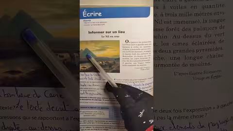 1ère année collège l heure de français page 120 informer sur un lieu