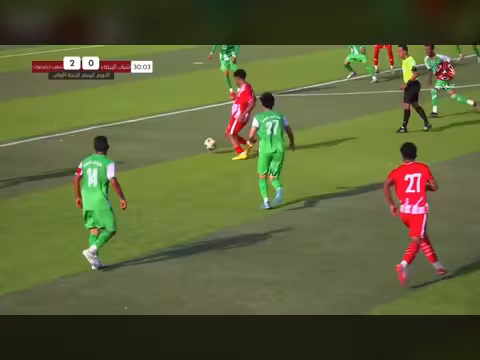 ملخص مباراة حضرموت و شباب البيضاء