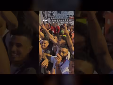 محمد صلاح يرقص احتفالاً بفوز مصر في كأس العالم 2026