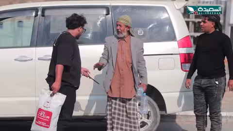 ردة فعل الحاج من مقلب بسبوس مقالب، ورطة على الماشي