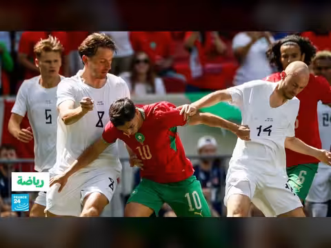النرويج تعادل المغرب في مباراة ودية