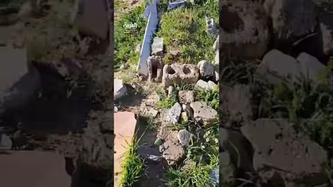 إتلاف الجيش الإسرائيلي لمقبرة الشيخ رضوان في غزة