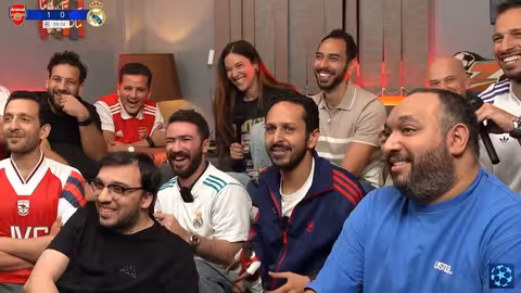 ري اكشن للتاريخ في ليلة فوز ارسنال علي مدريد 0/3 ️ دمرت جمهور الريال
