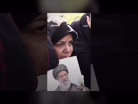تشييع شعبي كبير للمرشد الإيراني علي خامنئي