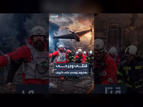 قتلى وجرحى بهجوم روسي على أوكرانيا