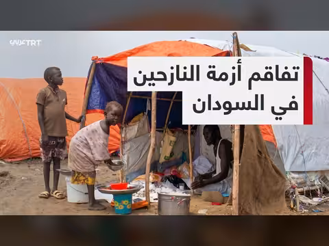 شح الغذاء والدواء يزيد معاناة النازحين السودانيين