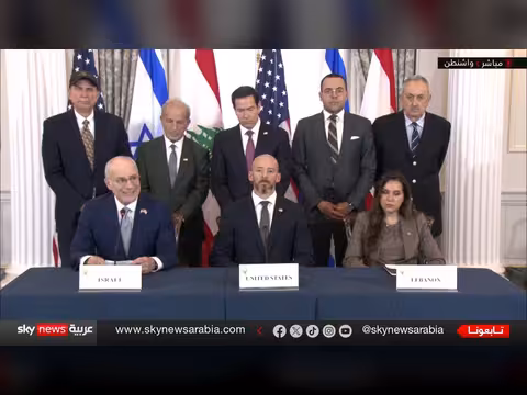 لبنان وإسرائيل يتوصلان إلى اتفاق إطاري