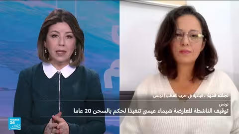 أحكام بالسجن لمعارضيين تونسيين واعتقال شيماء عيسى