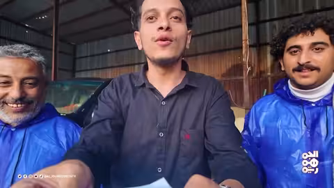 علاء خالد وسليم البوصي في تحدي غسل السيارات.. من الفائز؟ قد التحدي