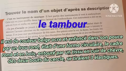 1ère année collège l heure de français page 1 décrire un objet à partir d une photographie