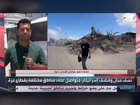 قصف إسرائيلي متواصل على غزة