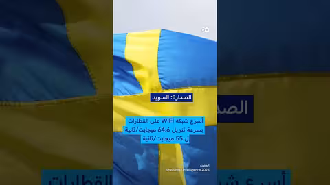 ضعف الإنترنت في قطارات أوروبا.. باستثناء دولة واحدة