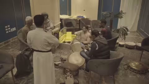تدريبات فريق الإيقاعيين اليمني - فاصل تشويقي.. السيمفونيات التراثية