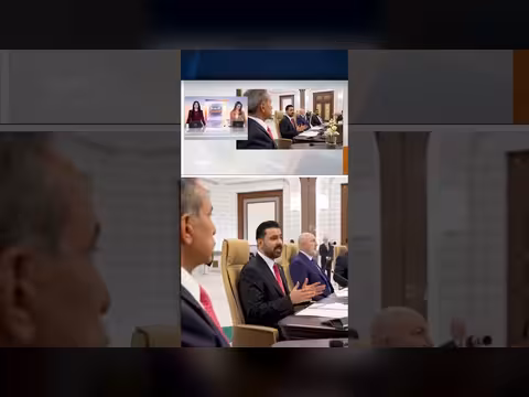 الرئيس العراقي نزار آميدي يشارك في اجتماع ائتلاف إدارة الدولة