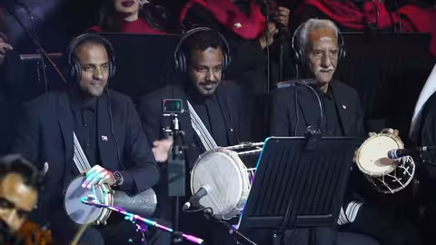 2/15 مقطوعة ياحيا ايقاع صوت بحري & النوح الحضرمي تأليف محمد القحوم حفلة الكويت 2024