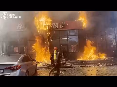 غارة روسية على أوديسا تترك 11 جريحاً