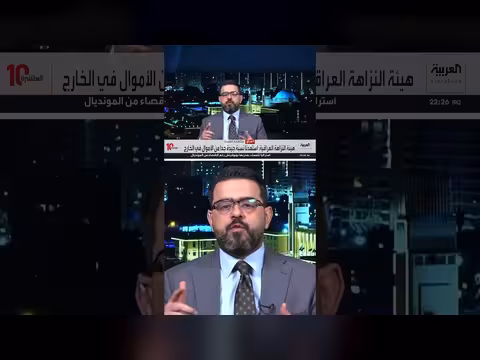 حامد السيد: الفاسدون قد يعتبرون الدعم الأميركي مؤامرة