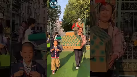 العيد الوطني الصيني: مسابقة أعمال يدوية للأطفال تبرز إبداعهم وتعاون الأهل