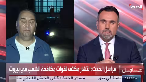 انتشار أمني في بيروت واحتكاكات بين الجيش ومواكب الدراجات النارية
