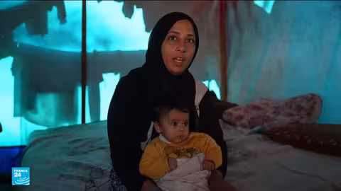 غزة: أمطار غزيرة تغرق خيام النازحين وتزيد من المعاناة