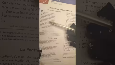 1ère année collège l heure de français page 138 réécrire un poème narratif