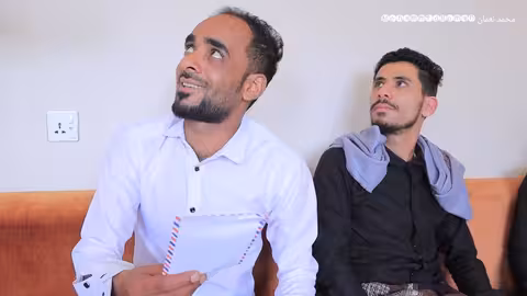 محمد نعمان وحسام الصلويوضع المغترب كوميدي 2024