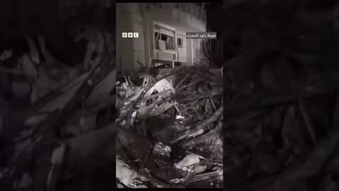 حيفا: حرائق وأضرار واسعة النطاق