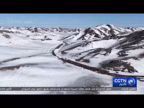 ارتفاع درجات الحرارة يدفع رعاة شينجيانغ لنقل الماشية إلى المراعي الربيعية