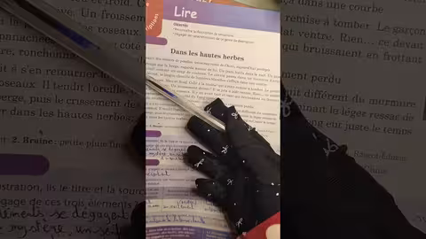 1ère année collège l heure de français page 122 dans des hautes herbes